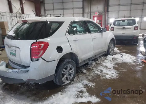 2017 Chevrolet Equinox Ls z USA, uszkodzony, nr VIN 2GNALBEK7H1555701